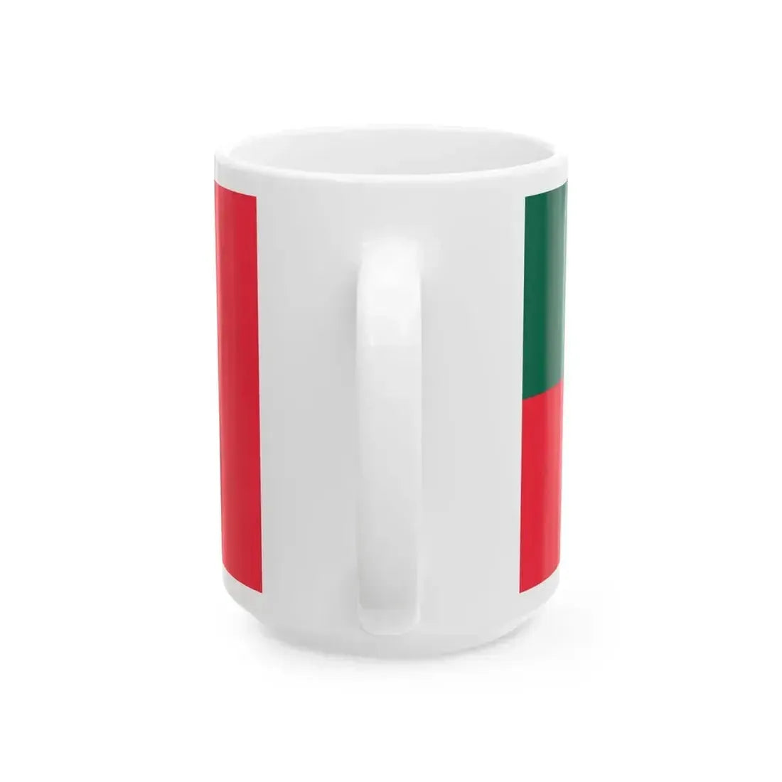 Civil Ensign of Bangladesh (Bangladesh) White Coffee Mug - Go Mug Yourself