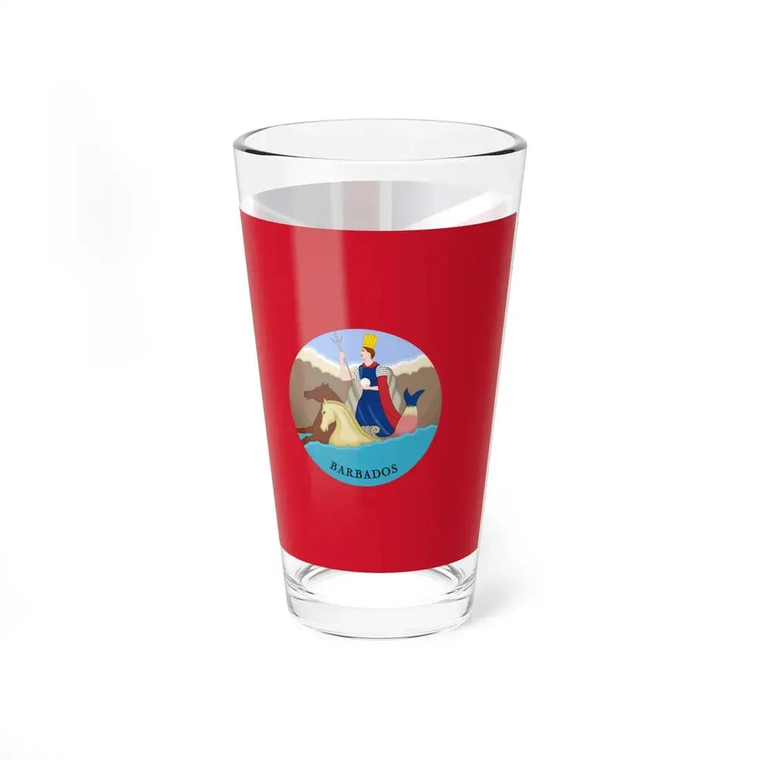 Civil Ensign of Barbados 1870-1966 (Barbados) Pint Glass 16oz - Go Mug Yourself