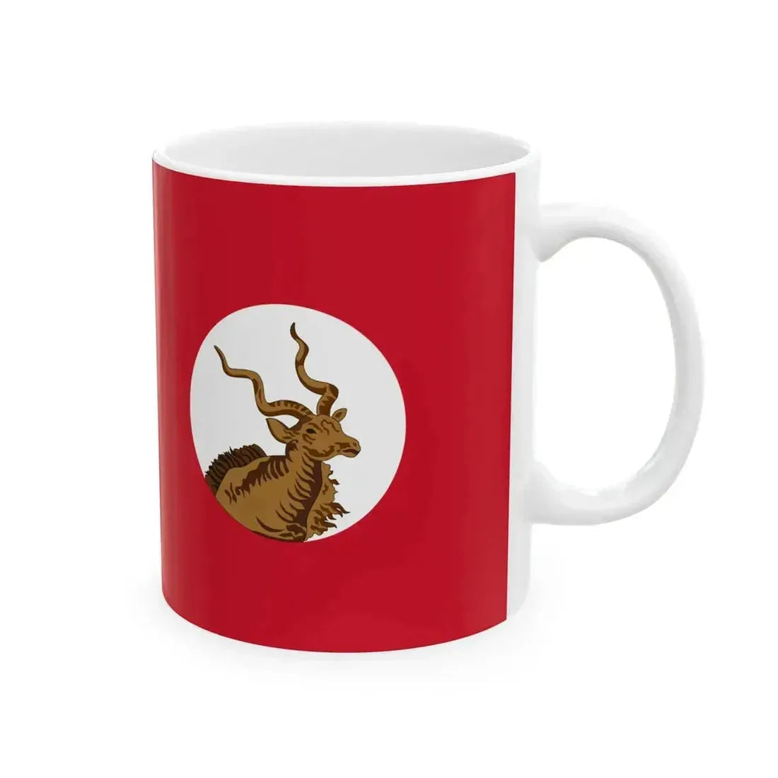 Civil Ensign of British Somaliland 1903-1950 (Mali) White Coffee Mug - Go Mug Yourself