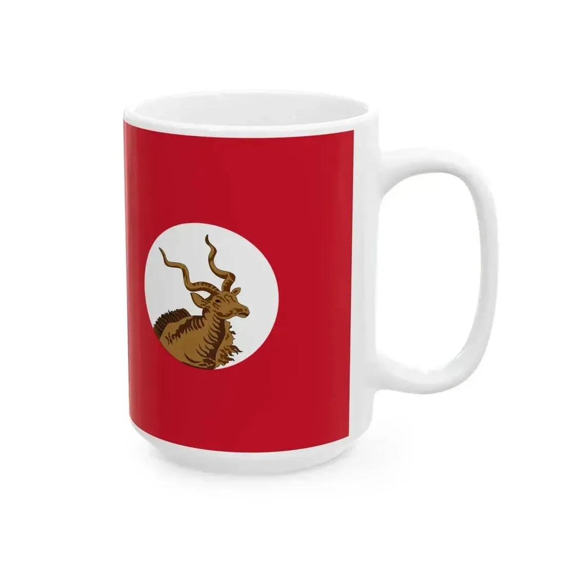 Civil Ensign of British Somaliland 1903-1950 (Mali) White Coffee Mug - Go Mug Yourself
