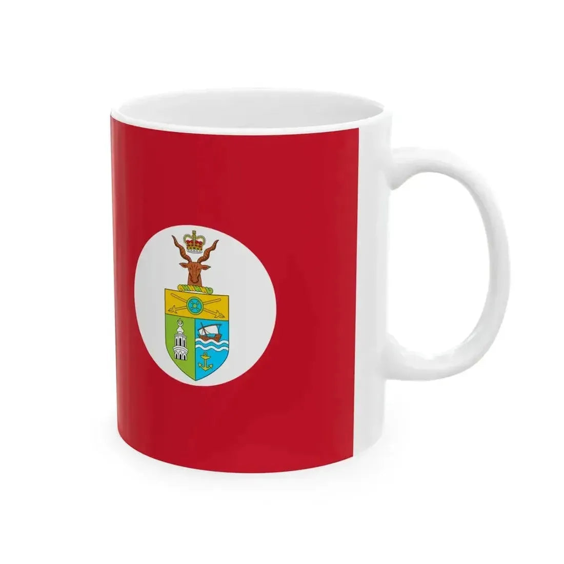 Civil Ensign of British Somaliland 1952-1960 (Mali) White Coffee Mug - Go Mug Yourself