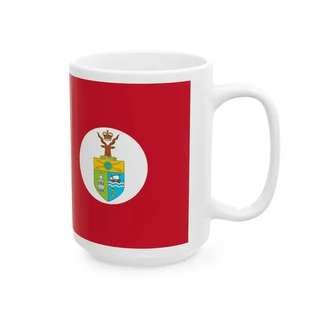 Civil Ensign of British Somaliland 1952-1960 (Mali) White Coffee Mug - Go Mug Yourself