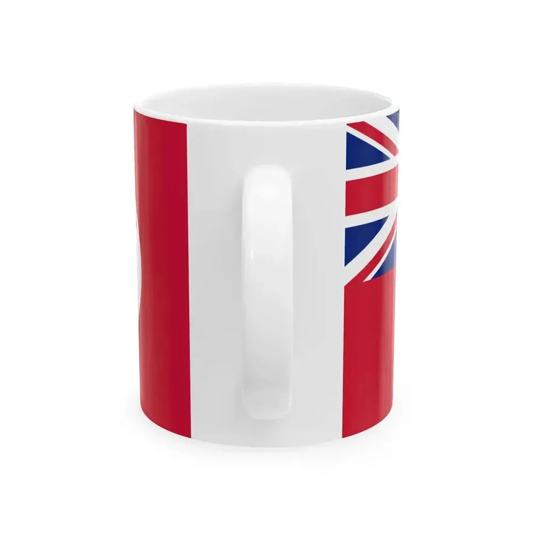 Civil Ensign of Fiji 1908-1970 (Fiji) White Coffee Mug - Go Mug Yourself