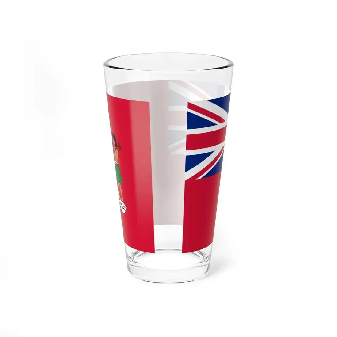 Civil Ensign of Fiji 1924-1970 unofficial (Fiji) Pint Glass 16oz - Go Mug Yourself