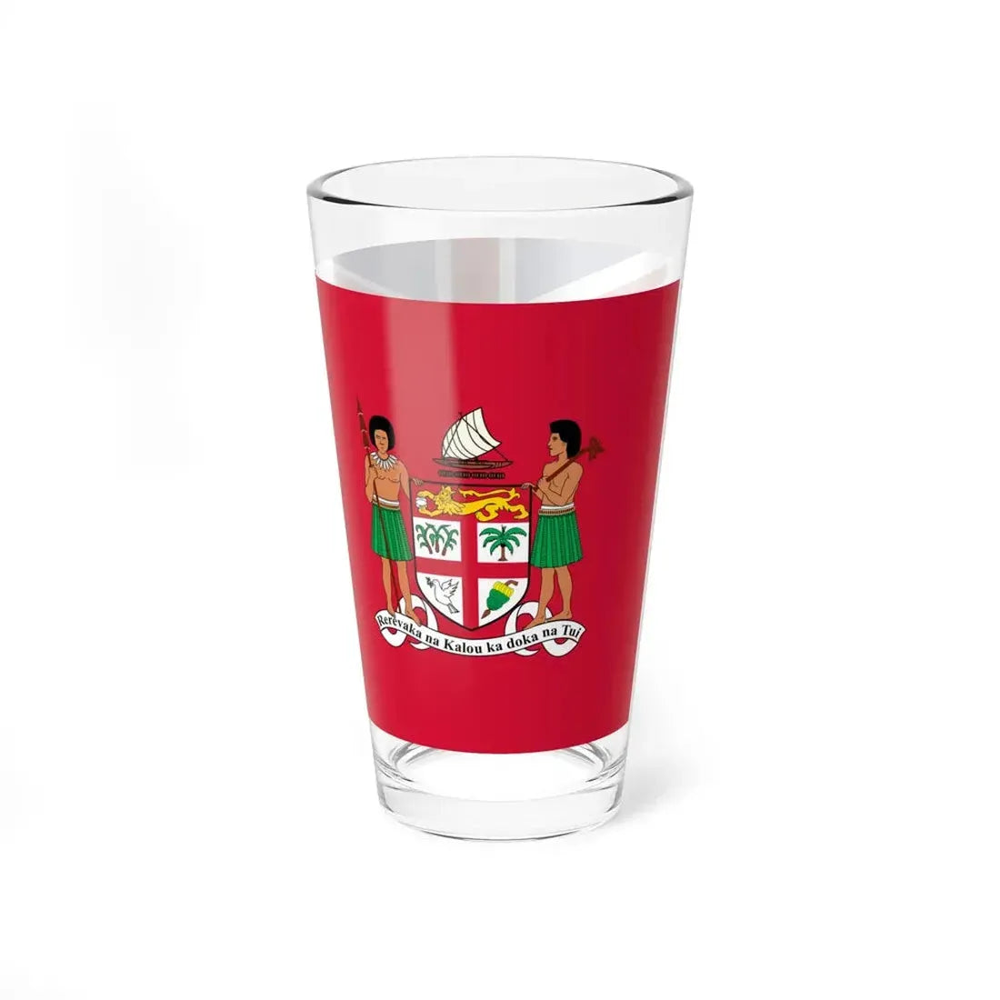 Civil Ensign of Fiji 1924-1970 unofficial (Fiji) Pint Glass 16oz - Go Mug Yourself