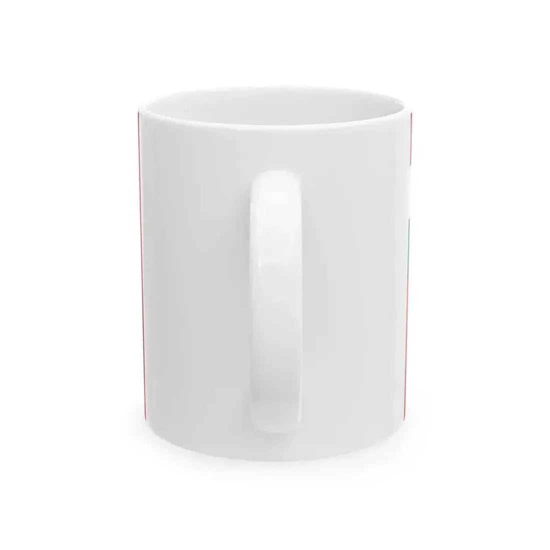 Civil Ensign of Ghana 1964-1966 (Ghana) White Coffee Mug - Go Mug Yourself