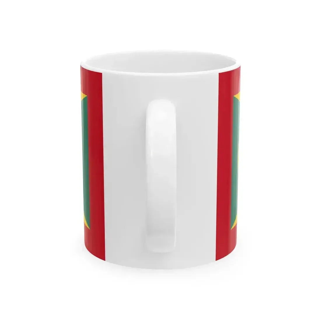 Civil Ensign of Grenada (Grenada) White Coffee Mug - Go Mug Yourself