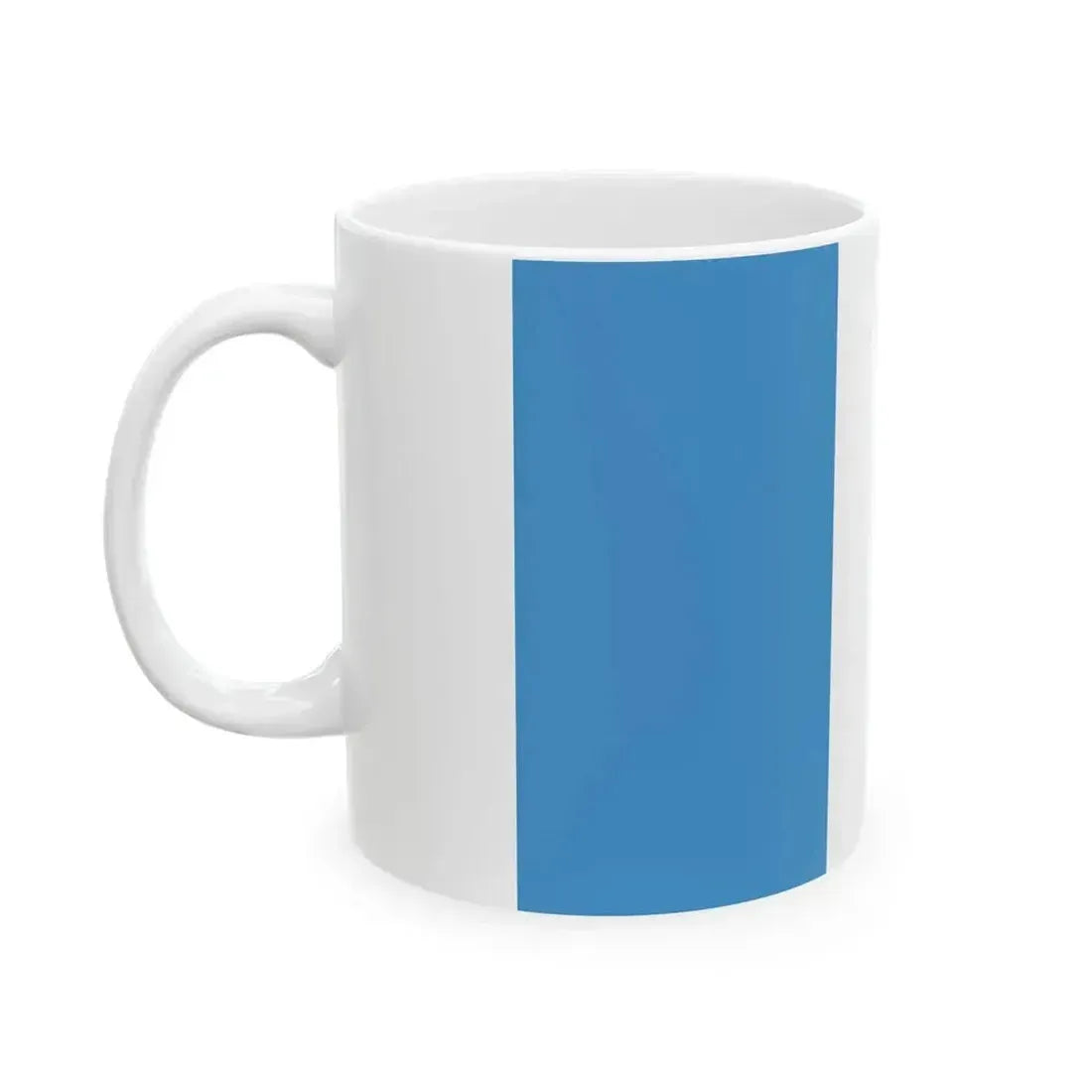 Civil ensign of Guatemala (Guatemala) White Coffee Mug - Go Mug Yourself