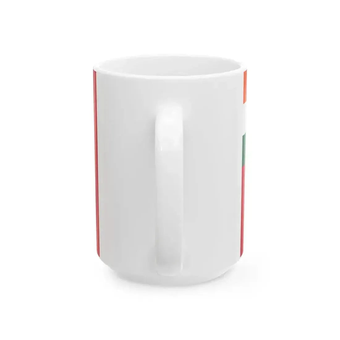 Civil Ensign of India (India) White Coffee Mug - Go Mug Yourself