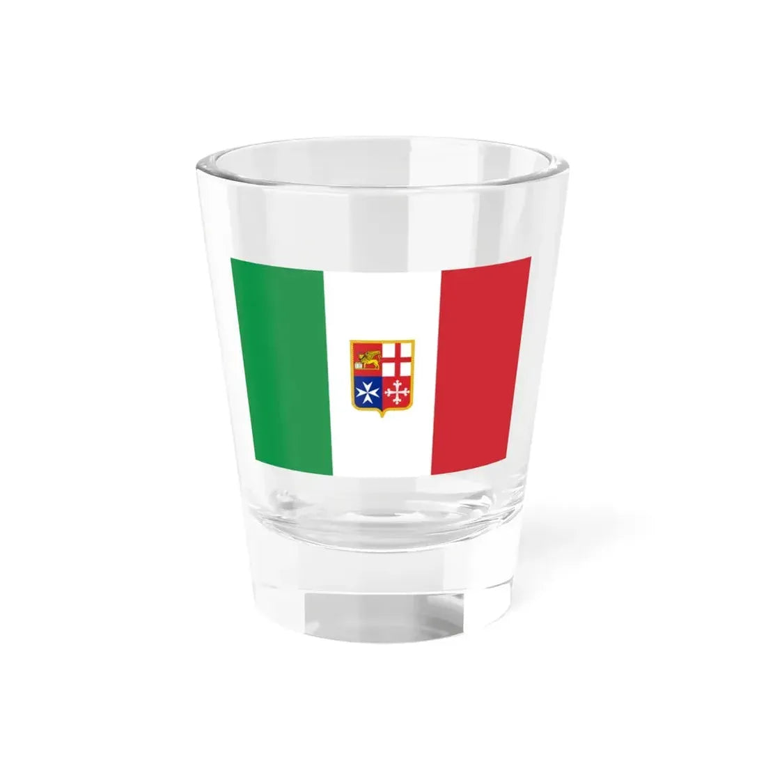 Civil Ensign of Italy (Italy) Shot Glass 1.5oz 1.5oz - Go Mug Yourself