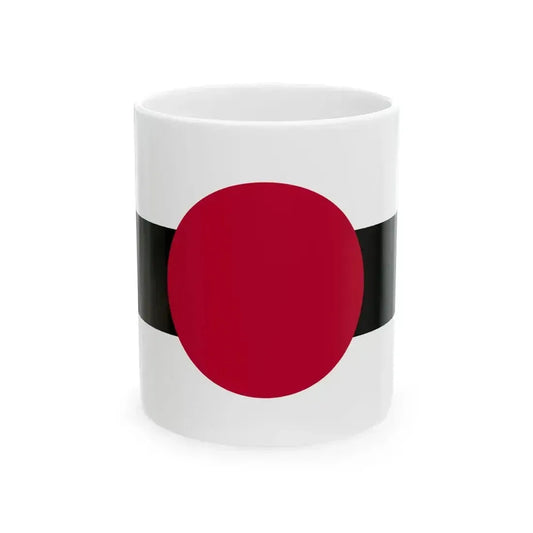 Civil Ensign of Japan 1870-1875 (Japan) White Coffee Mug 11oz - Go Mug Yourself