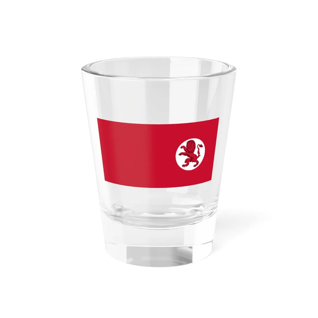 Civil Ensign of Kenya 1895-1963 (Kenya) Shot Glass 1.5oz 1.5oz - Go Mug Yourself