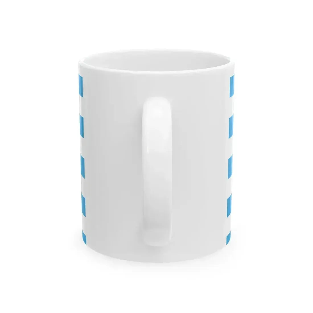 Civil Ensign of Luxembourg 3-2 (Luxembourg) White Coffee Mug - Go Mug Yourself