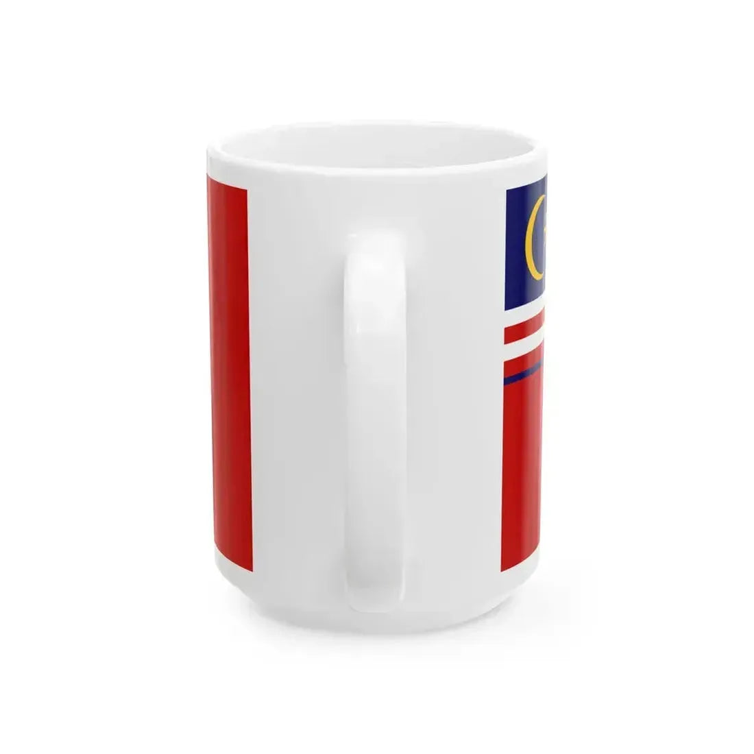 Civil Ensign of Malaya 1957-1963 (Malaysia) White Coffee Mug - Go Mug Yourself