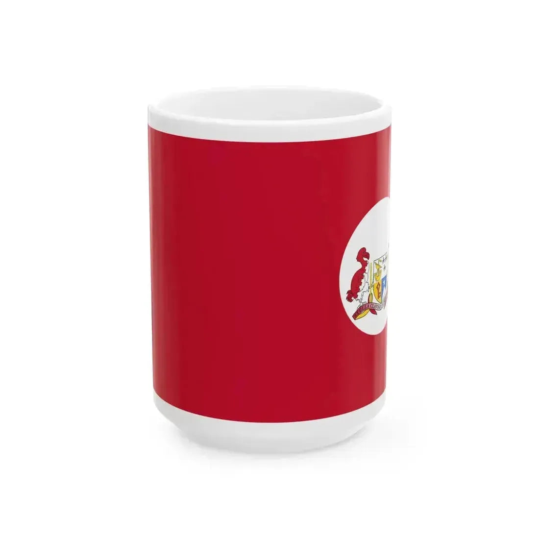 Civil Ensign of Mauritius 1906-1968 (Mauritius) White Coffee Mug 15oz - Go Mug Yourself