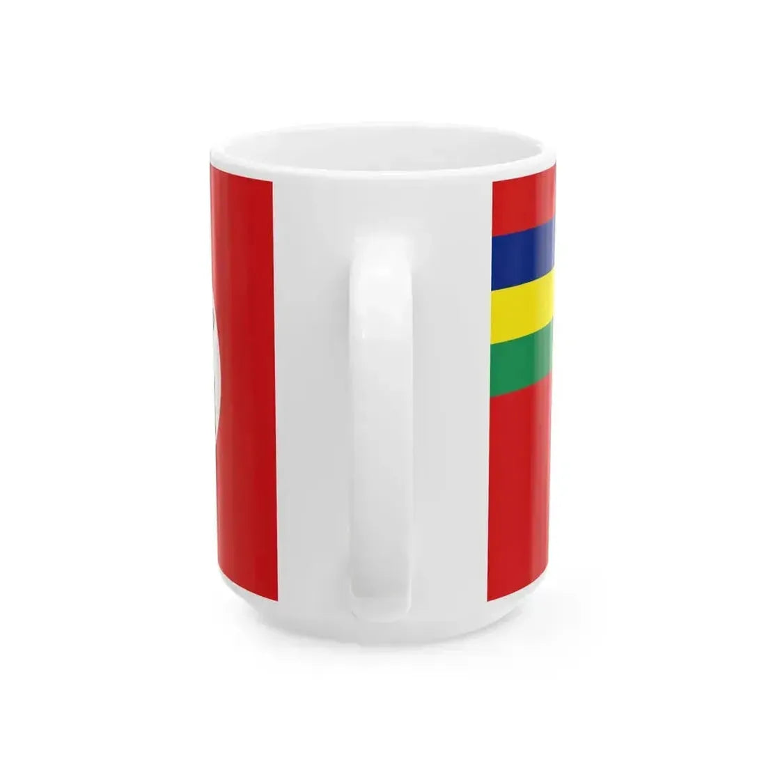 Civil Ensign of Mauritius (Mauritius) White Coffee Mug - Go Mug Yourself