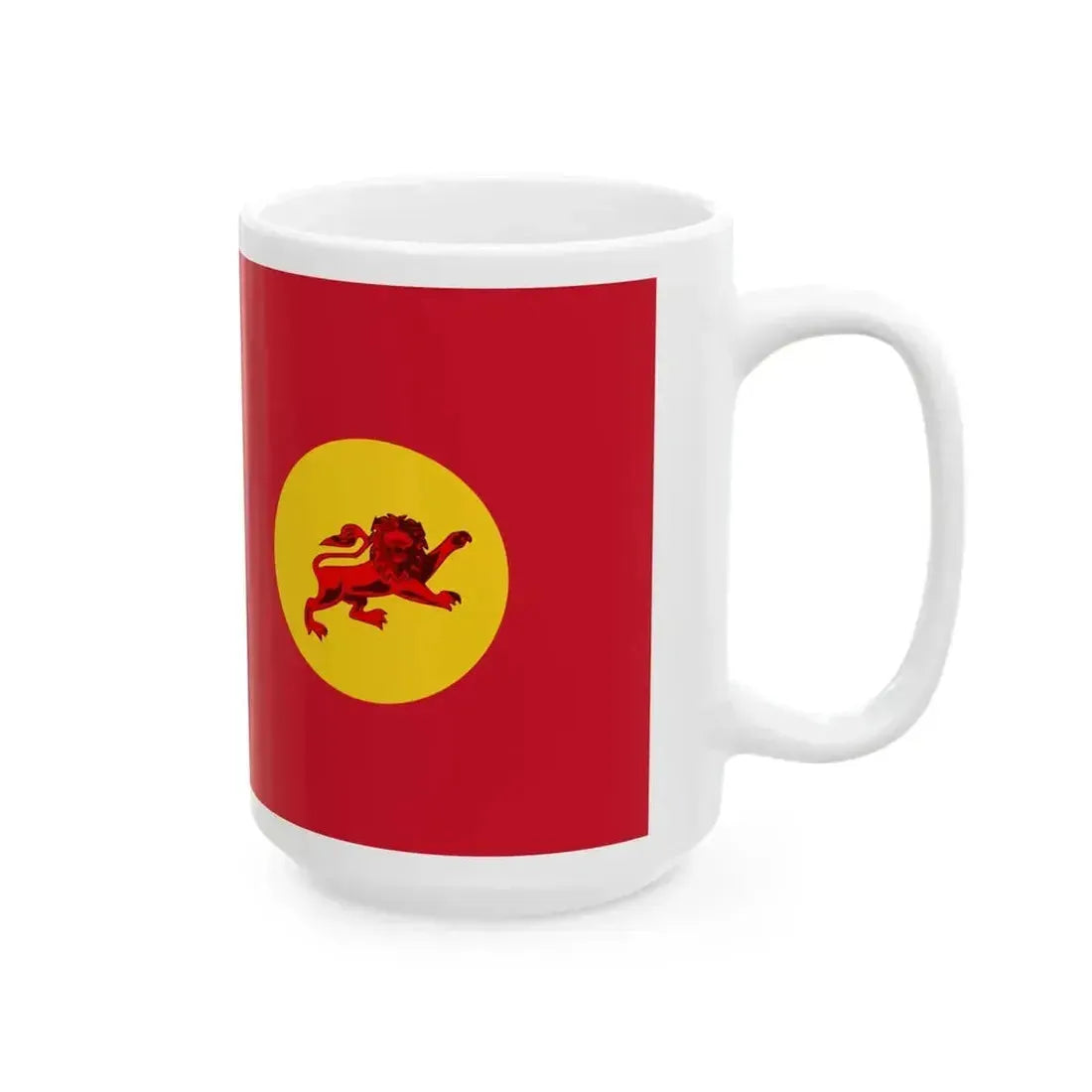 Civil Ensign of North Borneo 1882-1902 (Malaysia) White Coffee Mug - Go Mug Yourself