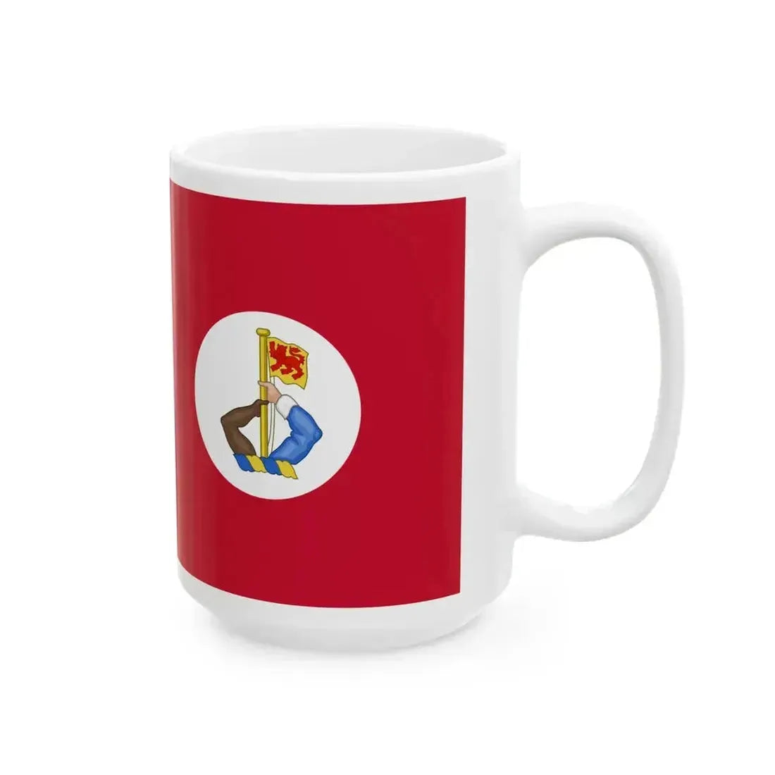 Civil Ensign of North Borneo 1948-1963 (Malaysia) White Coffee Mug - Go Mug Yourself