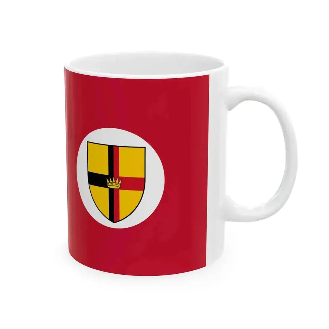 Civil Ensign of Sarawak 1947-1963 (Malaysia) White Coffee Mug - Go Mug Yourself