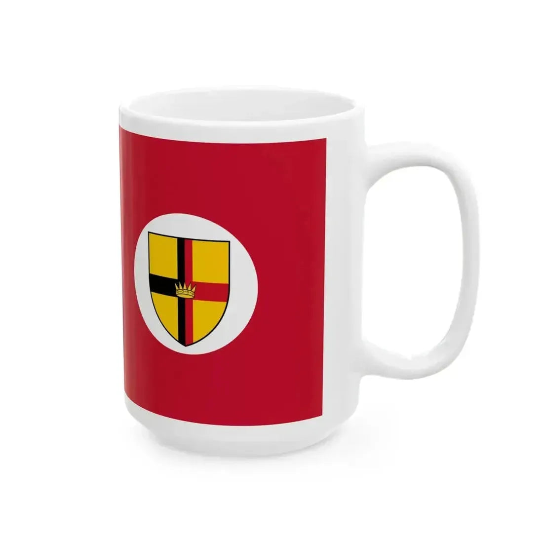 Civil Ensign of Sarawak 1947-1963 (Malaysia) White Coffee Mug - Go Mug Yourself