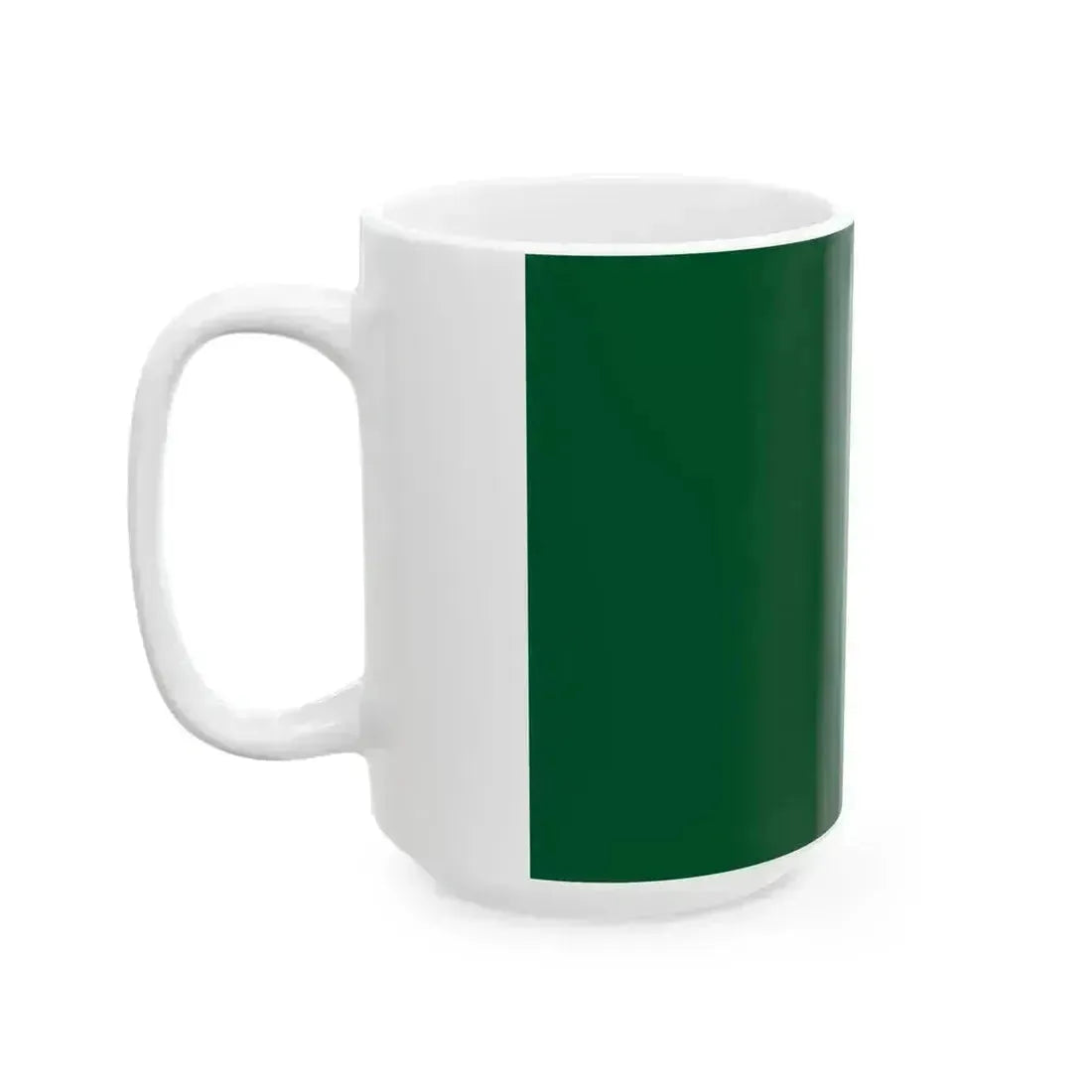 Civil Ensign of Saudi Arabia obverse (Saudi Arabia) White Coffee Mug - Go Mug Yourself