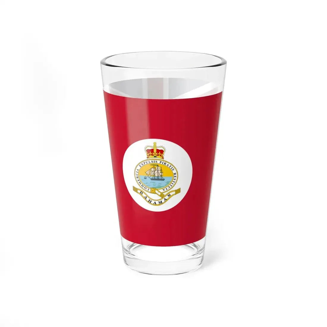 Civil Ensign of the Bahamas 1869-1904 (Bahamas) Pint Glass 16oz - Go Mug Yourself