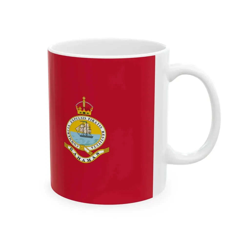 Civil Ensign of the Bahamas 1923-1953 (Bahamas) White Coffee Mug - Go Mug Yourself