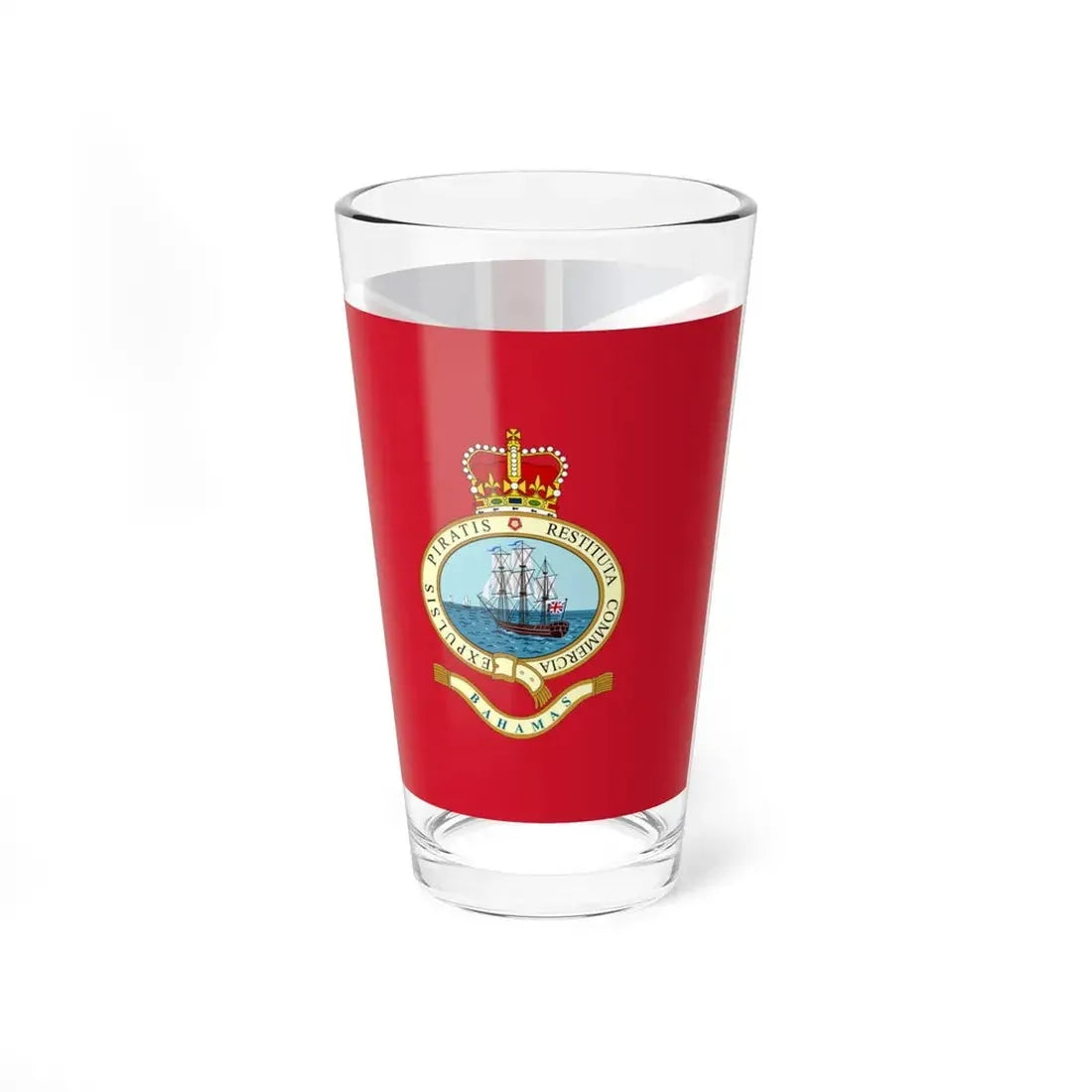 Civil Ensign of the Bahamas 1964-1973 (Bahamas) Pint Glass 16oz - Go Mug Yourself