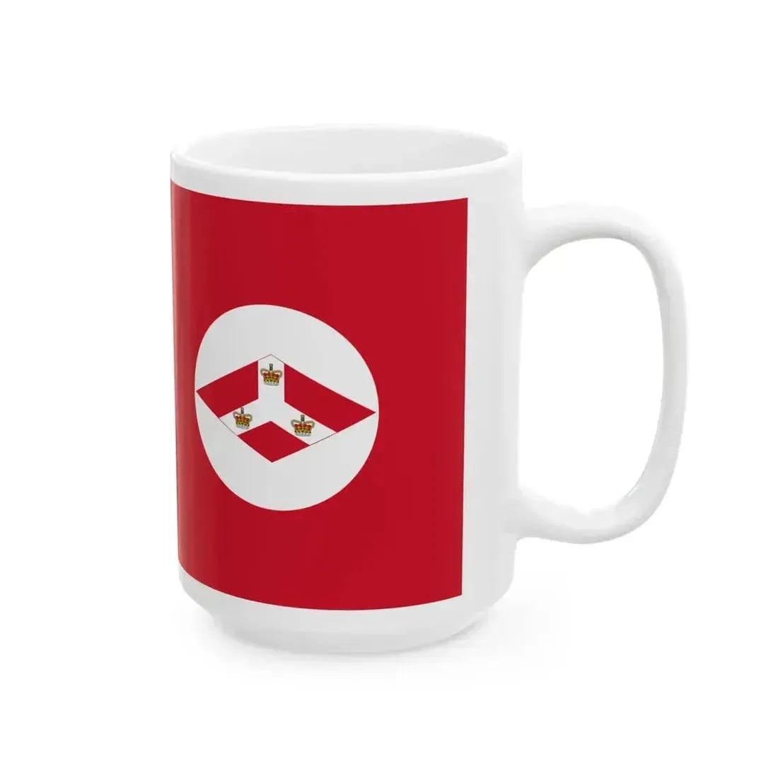 Civil Ensign of the British Straits Settlements 1874-1904 (Malaysia) White Coffee Mug - Go Mug Yourself