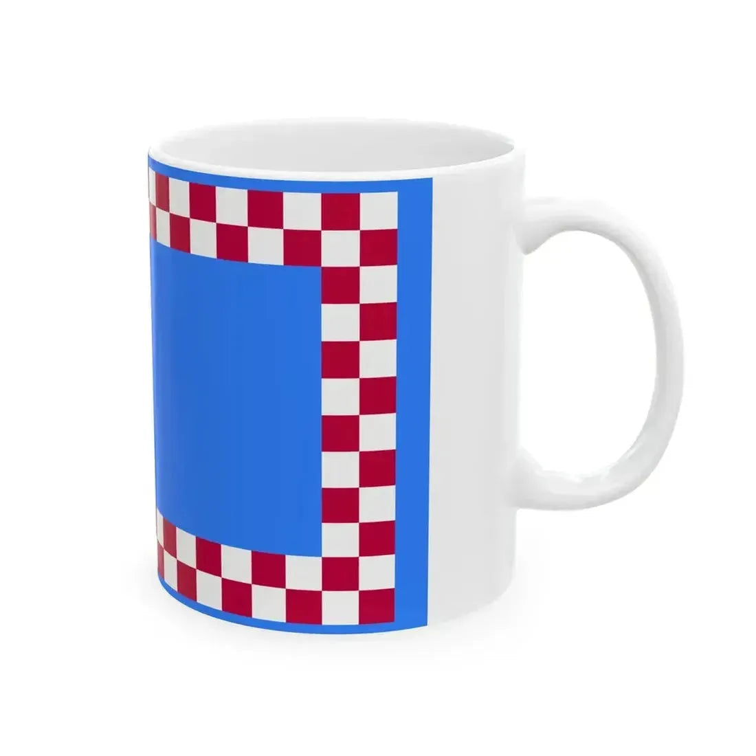 Civil ensign of the Kingdom of Naples 1811 - type 2 (Italy) White Coffee Mug - Go Mug Yourself