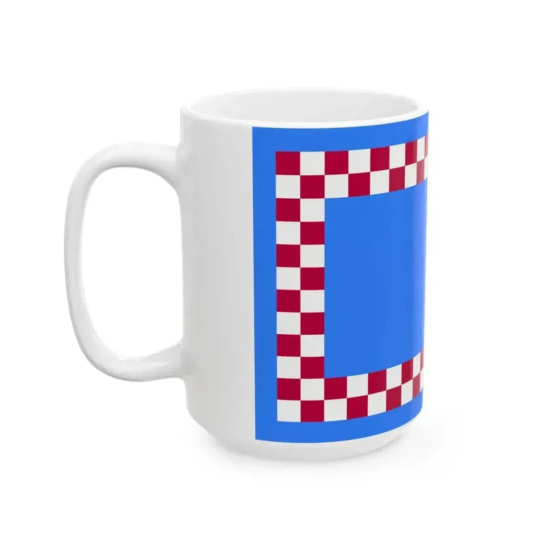 Civil ensign of the Kingdom of Naples 1811 - type 2 (Italy) White Coffee Mug - Go Mug Yourself