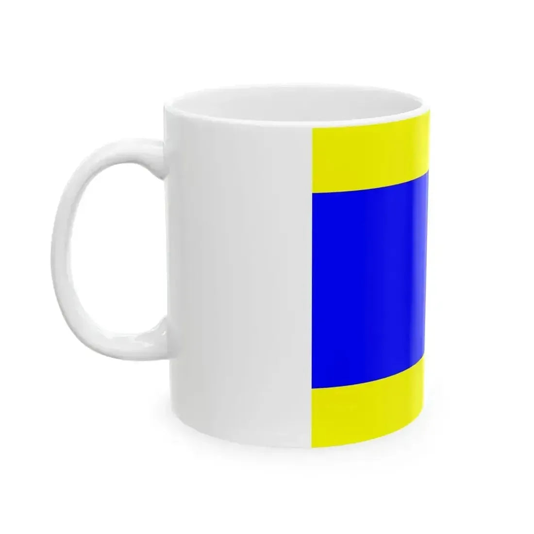 Civil ensign of the Ryukyu Islands 1952-1967 (Japan) White Coffee Mug - Go Mug Yourself