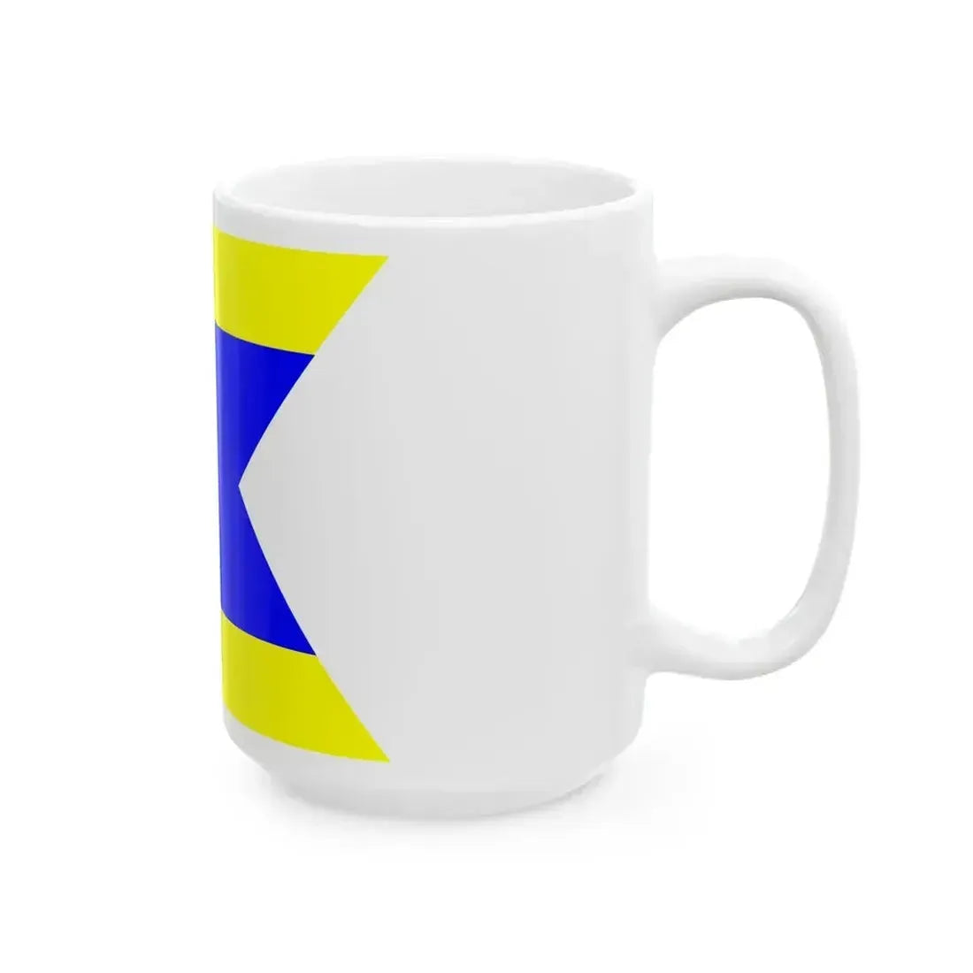 Civil ensign of the Ryukyu Islands 1952-1967 (Japan) White Coffee Mug - Go Mug Yourself