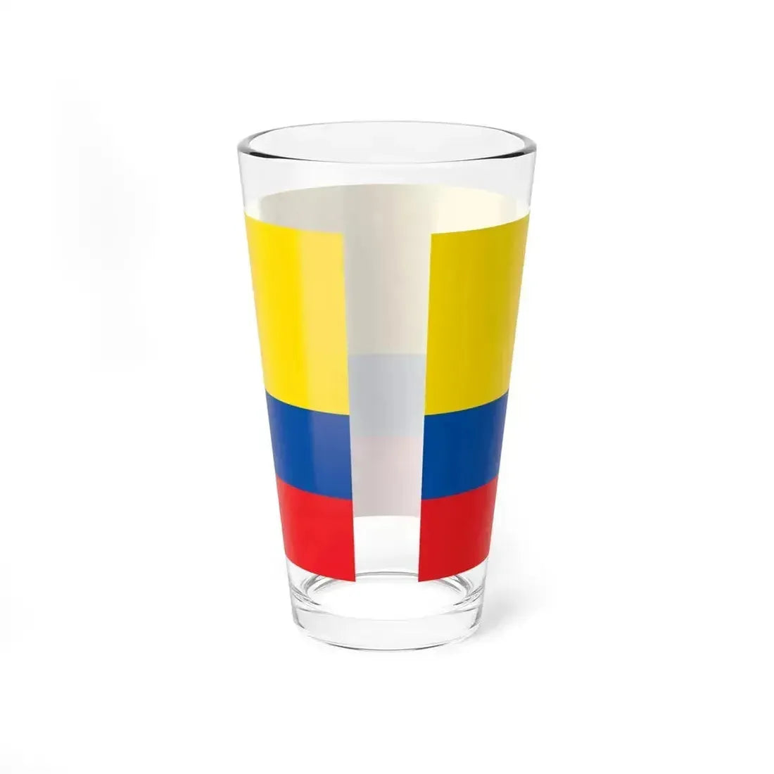 Civil flag and ensign of Ecuador 1900-2009 (Ecuador) Pint Glass 16oz - Go Mug Yourself