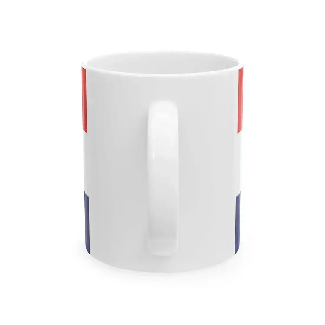 Civil flag of Croatia 1941-1945 3-5 (Croatia) White Coffee Mug - Go Mug Yourself