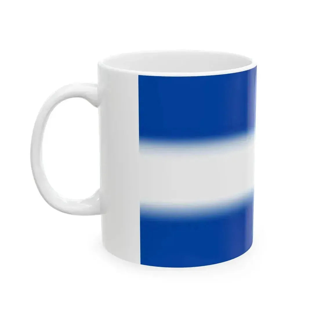 Civil Flag of El Salvador (El Salvador) White Coffee Mug - Go Mug Yourself