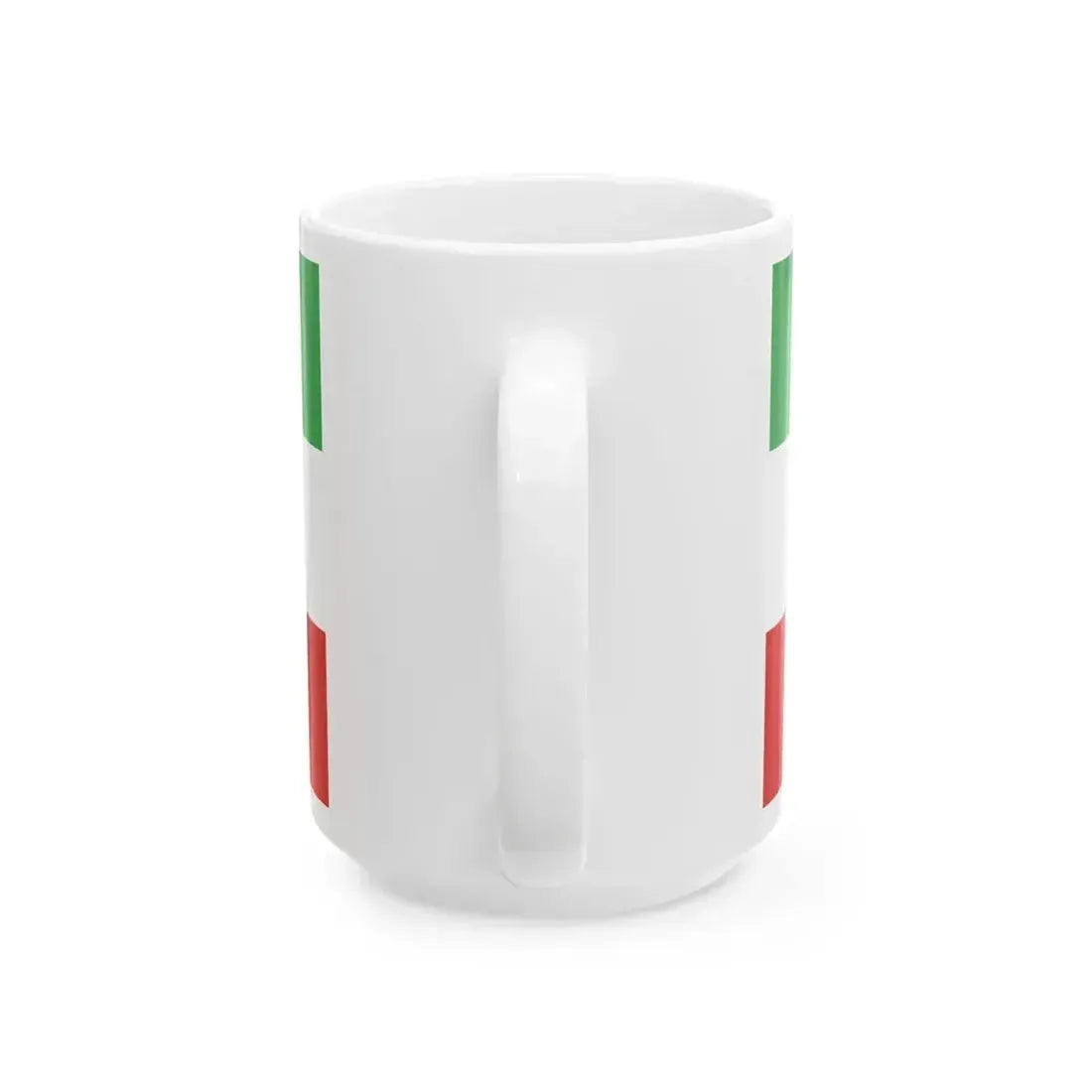 Civil flag of Iran 1964-1980 (Iran) White Coffee Mug - Go Mug Yourself