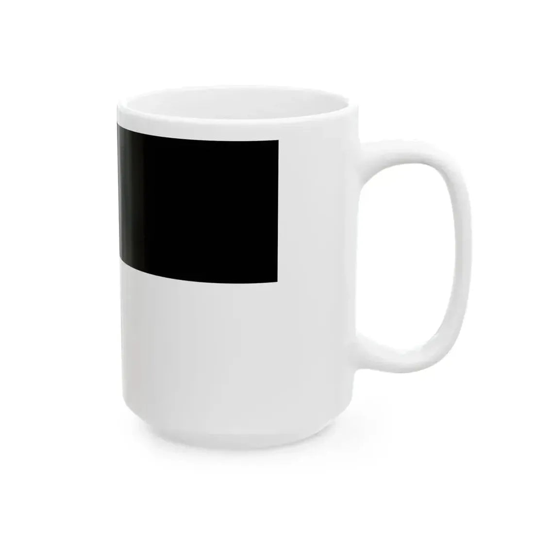Civil flag of Prussia 1701-1935 (Austria) White Coffee Mug - Go Mug Yourself