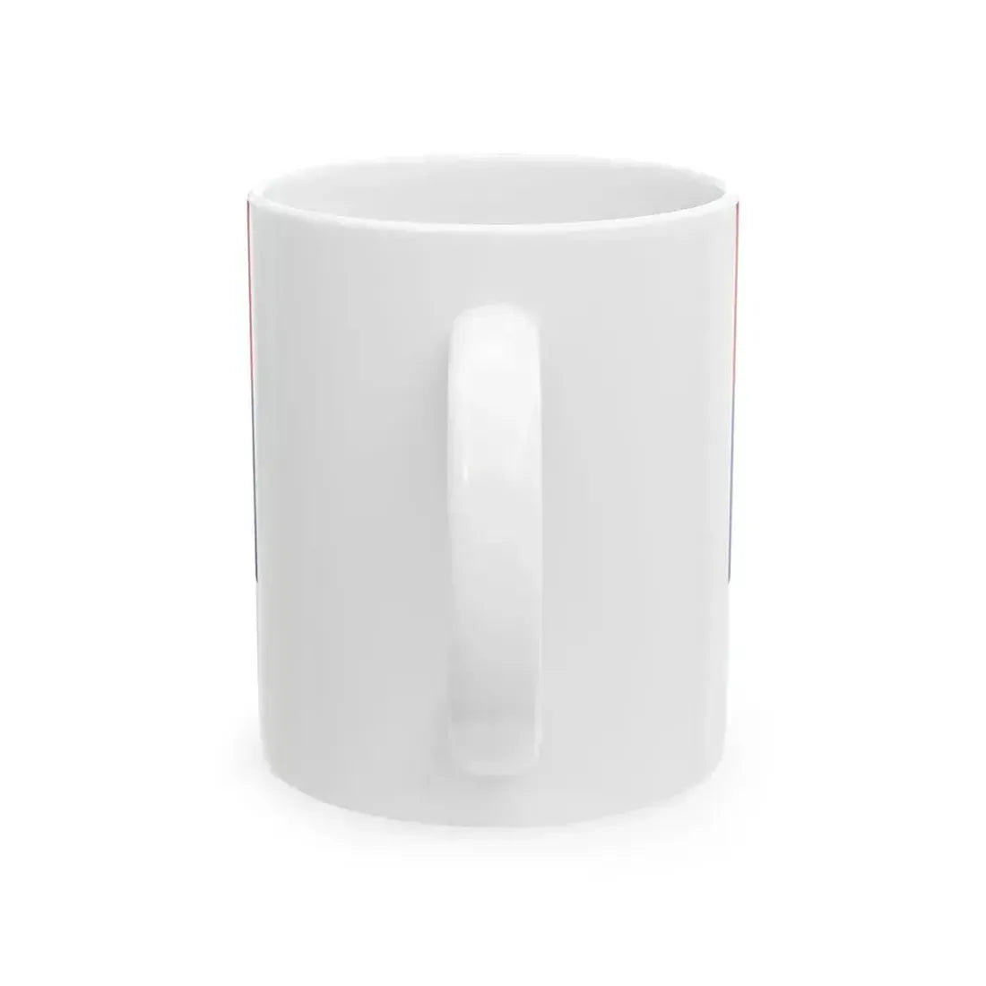 Civil flag of Serbia (Serbia) White Coffee Mug - Go Mug Yourself