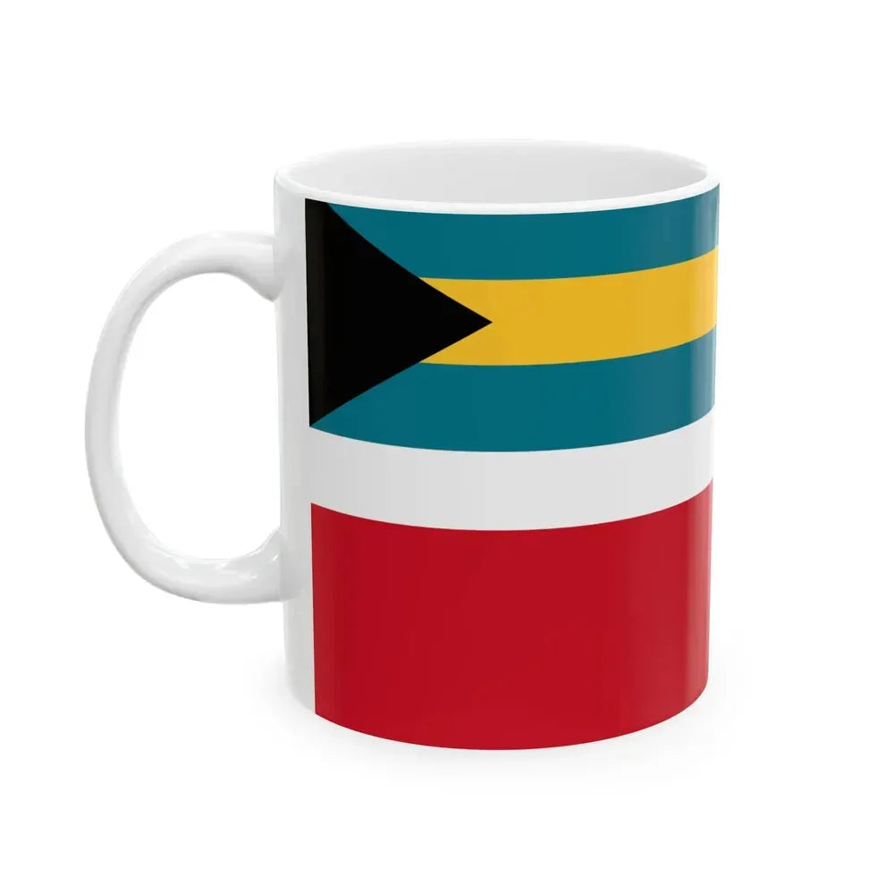 Civil Jack of the Bahamas (Bahamas) White Coffee Mug - Go Mug Yourself