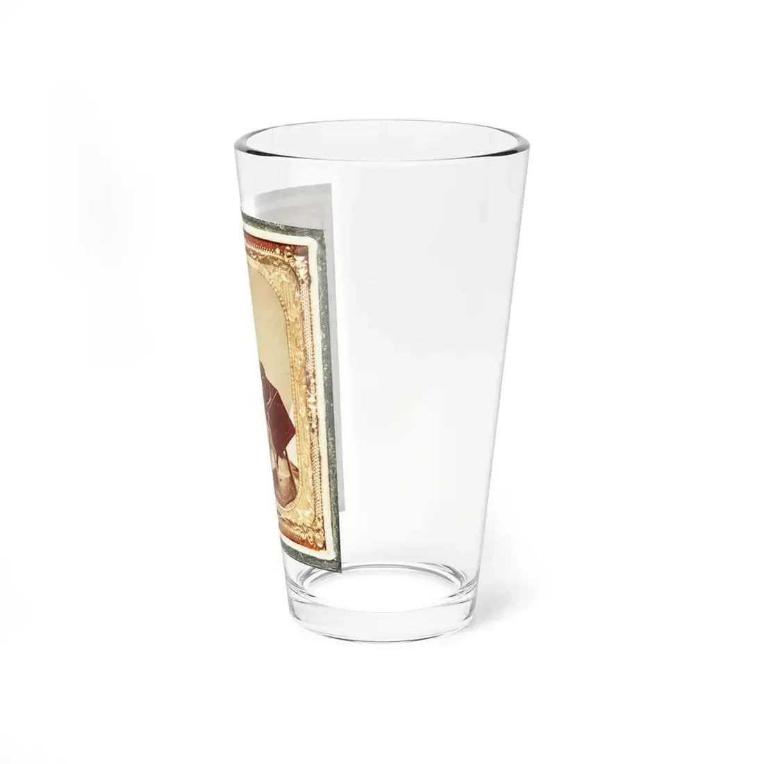 Civil War Induction Officer With Lottery Box (U.S. Civil War) Pint Glass 16oz - Go Mug Yourself