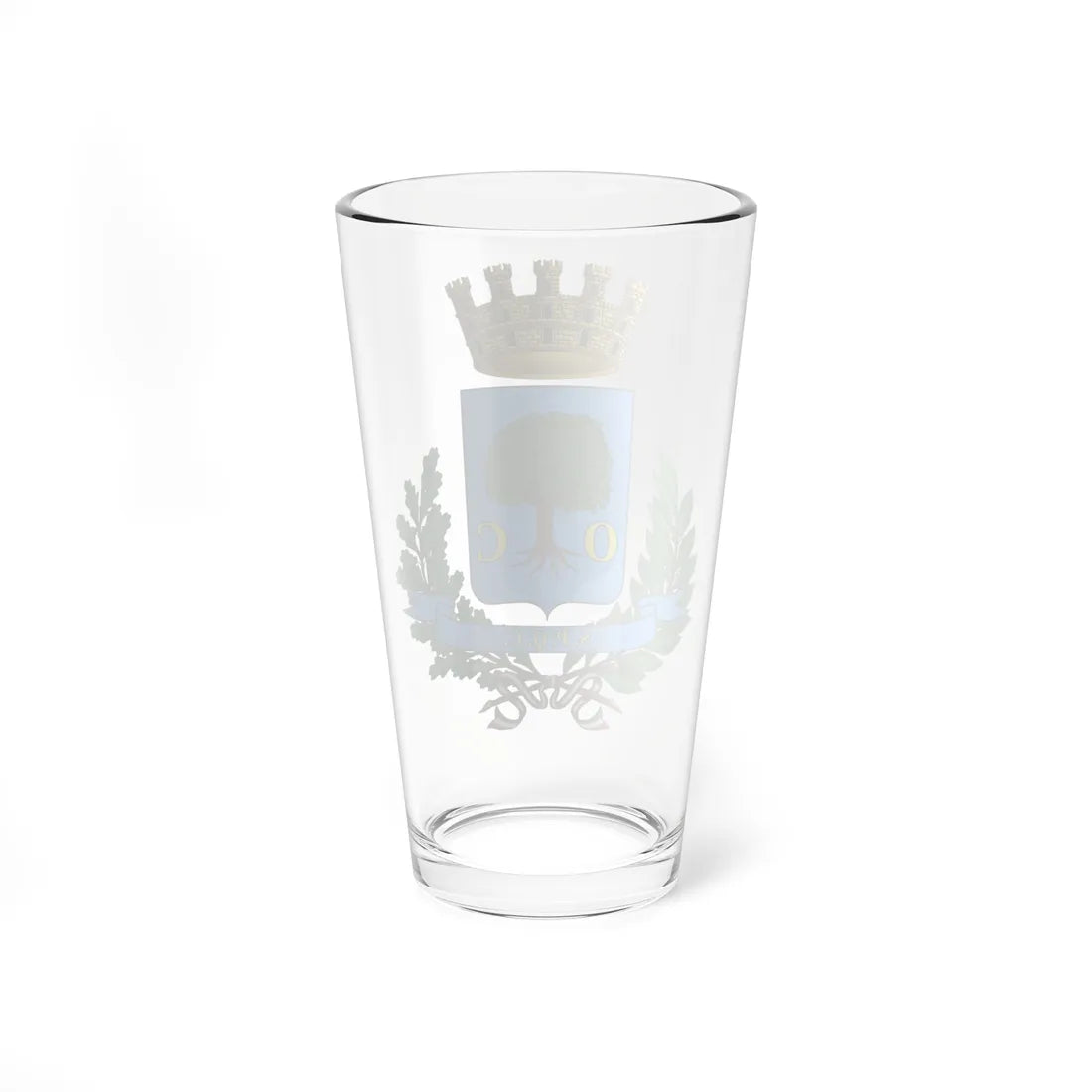 Civitavecchia-Stemma (Italy) (Coat of Arms) Pint Glass 16oz - Go Mug Yourself