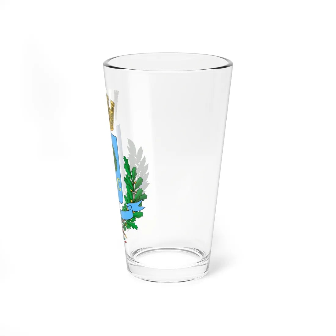 Civitavecchia-Stemma (Italy) (Coat of Arms) Pint Glass 16oz - Go Mug Yourself