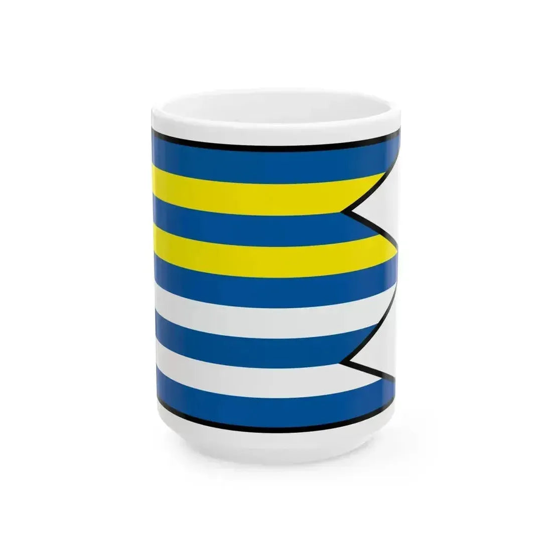 Ciz Rimavska Sobota Flag (Slovakia) White Coffee Mug 15oz - Go Mug Yourself