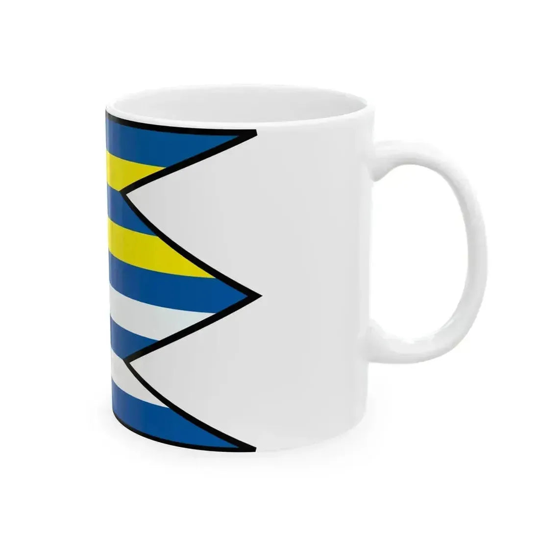 Ciz Rimavska Sobota Flag (Slovakia) White Coffee Mug - Go Mug Yourself