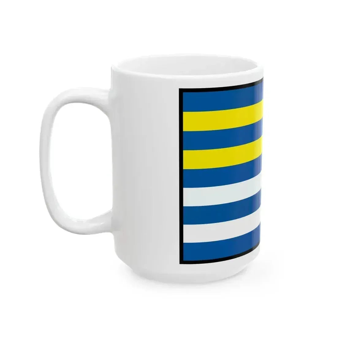 Ciz Rimavska Sobota Flag (Slovakia) White Coffee Mug - Go Mug Yourself