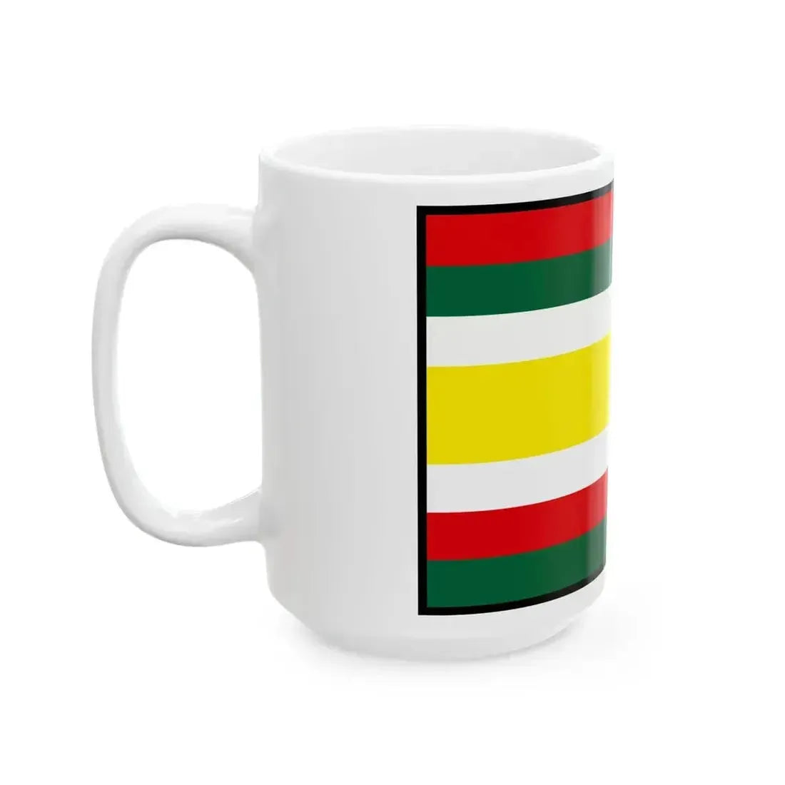 Cizatice Kosice Okolie Flag (Slovakia) White Coffee Mug - Go Mug Yourself