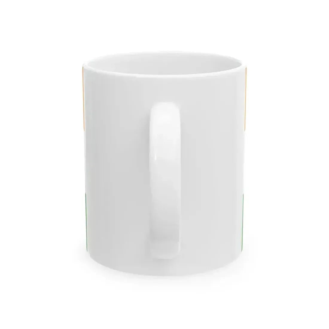 CJP-flag (India) White Coffee Mug - Go Mug Yourself