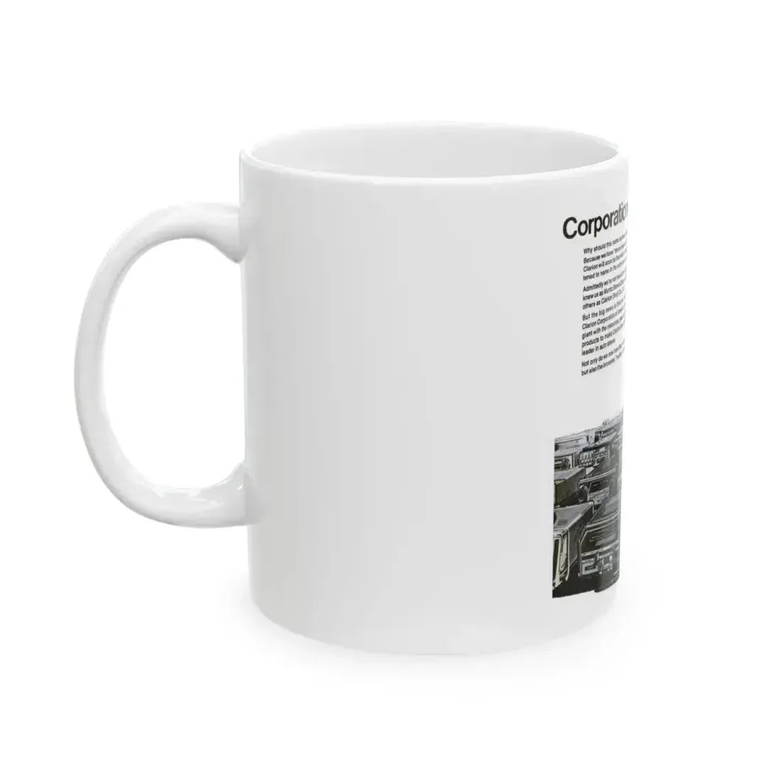 Clarion 1974 (Music Poster) White Coffee Mug - Go Mug Yourself
