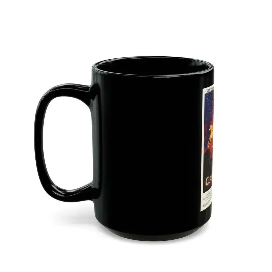 CLASH OF THE TITANS 1981 Movie Poster - Black Coffee Mug - Go Mug Yourself
